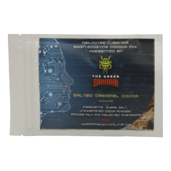 The Green Samurai - Salted Caramel Cocoa - 1g or 3g | Shroomland Canada