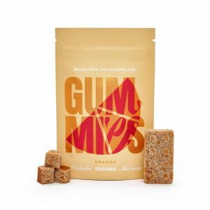 Euphoria Psychedelics – Orange Gummy 1000mg | Shroomland Canada