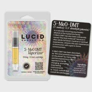 Lucid Supply Co. - 5-MeO DMT Vaporizer - 150mg/0.5mL cartridge | Shroomland Canada