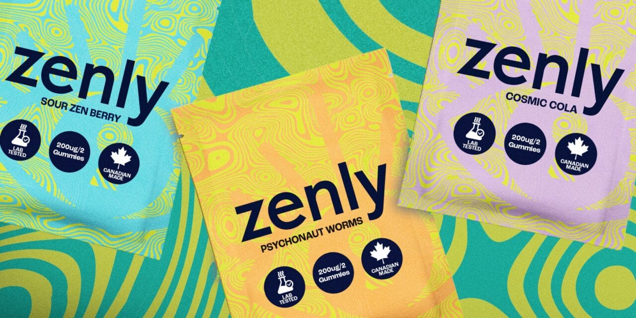 Zenly - LSD Gel Tabs - 600ug (100ug per tab) | Shroomland Canada